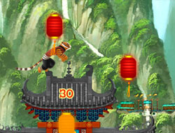 Igra Kung Fu Panda: skakanje Tigar  online.