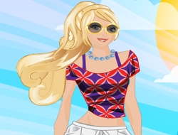 Igra Barbie urbana moda  online.