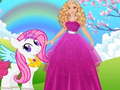 Igra Barbie and Pony Dressup