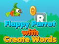 Igra Flappy Parrot with Create Words