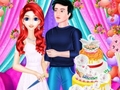 Igra Mermaid Girl Wedding Cooking Cake
