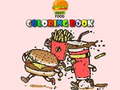 Igra Fast Food Coloring Book