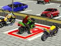 Igra Superhero City Bike Parking Game 3D