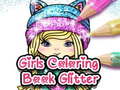 Igra Girls Coloring Book Glitter 