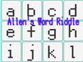 Igra Allen's Word Riddle