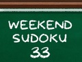 Igra Weekend Sudoku 33