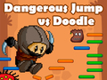 Igra Dangerous Jump vs Doodle Jump