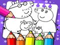 Igra Peppa Pig Coloring Book