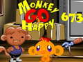 Igra Monkey Go Happy Stage 673