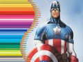 Igra Coloring Book for Captain America