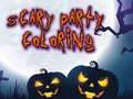 Igra Scary Party Coloring