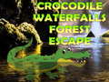 Igra Crocodile Waterfalls Forest Escape