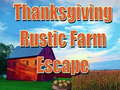 Igra Thanksgiving Rustic Farm Escape