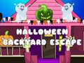 Igra Halloween Backyard Escape