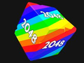 Igra Cubes 2048 3D with Numbers