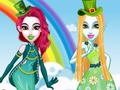 Igra Green Vs Rainbow Fashion Battle