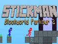 Igra Stickman Blockworld Parkour 2
