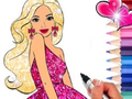 Igra Coloring Book: Barbie