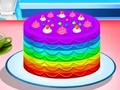 Igra Cooking Rainbow Cake