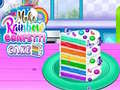 Igra Make Rainbow Confetti Cake