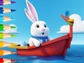 Igra Coloring Book: Sailing Rabbit