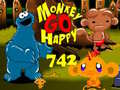 Igra Monkey Go Happy Stage 742