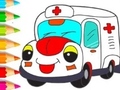 Igra Coloring Book: Ambulance