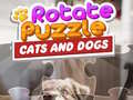 Igra Rotate Puzzle - Cats and Dogs