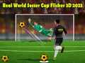 Igra Real World Soccer Cup Flicker 3D 2023