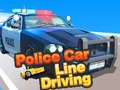 Igra Police Car Line Driving