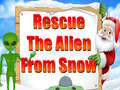 Igra Rescue The Alien From Snow
