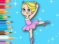 Igra Coloring Book: Ballet Girl