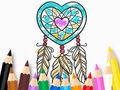 Igra Coloring Book: Heart Dreamcatcher