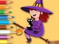 Igra Coloring Book: Trainee Witch