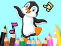 Igra Coloring Book: Dancing Penguin