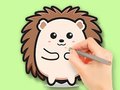 Igra Coloring Book: Cute Hedgehog