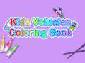 Igra Kids Vehicles Coloring Book
