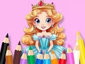 Igra Coloring Book: Flower Princess