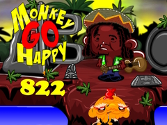 Igra Monkey Go Happy Stage 822