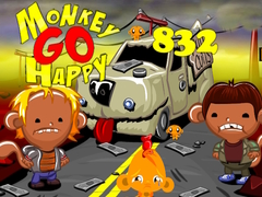 Igra Monkey Go Happy Stage 832
