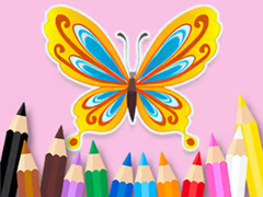 Igra Coloring Book: Beautiful Butterfly