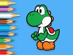 Igra Coloring Book: Yoshi Fishing Time