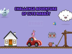 Igra Challenge adventure of cute rabbit