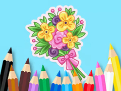 Igra Coloring Book: Love Bouquet