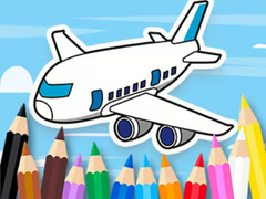 Igra Coloring Book: Flying Airplane
