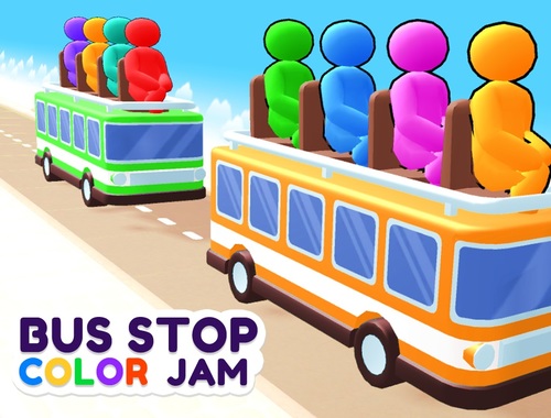 Igra Autobusna stanica: Color Jam  online.