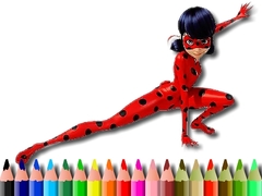 Igra Back To School Lady Bug Coloring