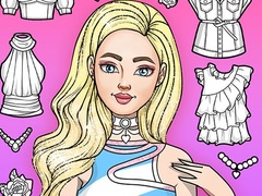 Igra Girl Coloring Dress Up Games