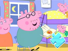 Igra Jigsaw Puzzle: Peppa Sleeping Story