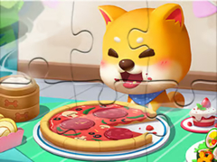 Igra Jigsaw Puzzle: Pizza Dog